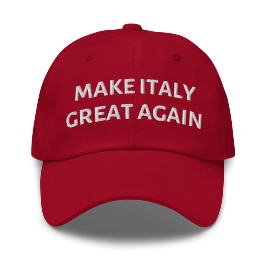 Chapeau « Make Italy Great Again »