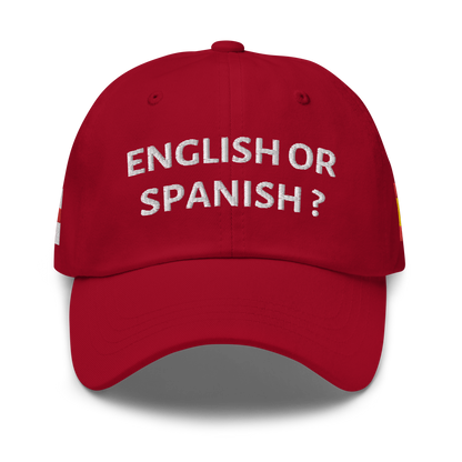 Chapeau « anglais ou espagnol »