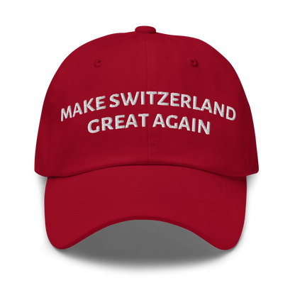 Chapeau « Make Switzerland Great Again »