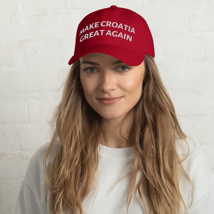 Chapeau « Make Croatia Great Again »