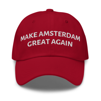 "Make Amsterdam Great Again" Mütze