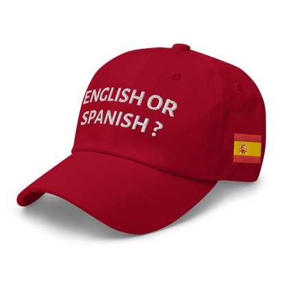 Chapeau « anglais ou espagnol »